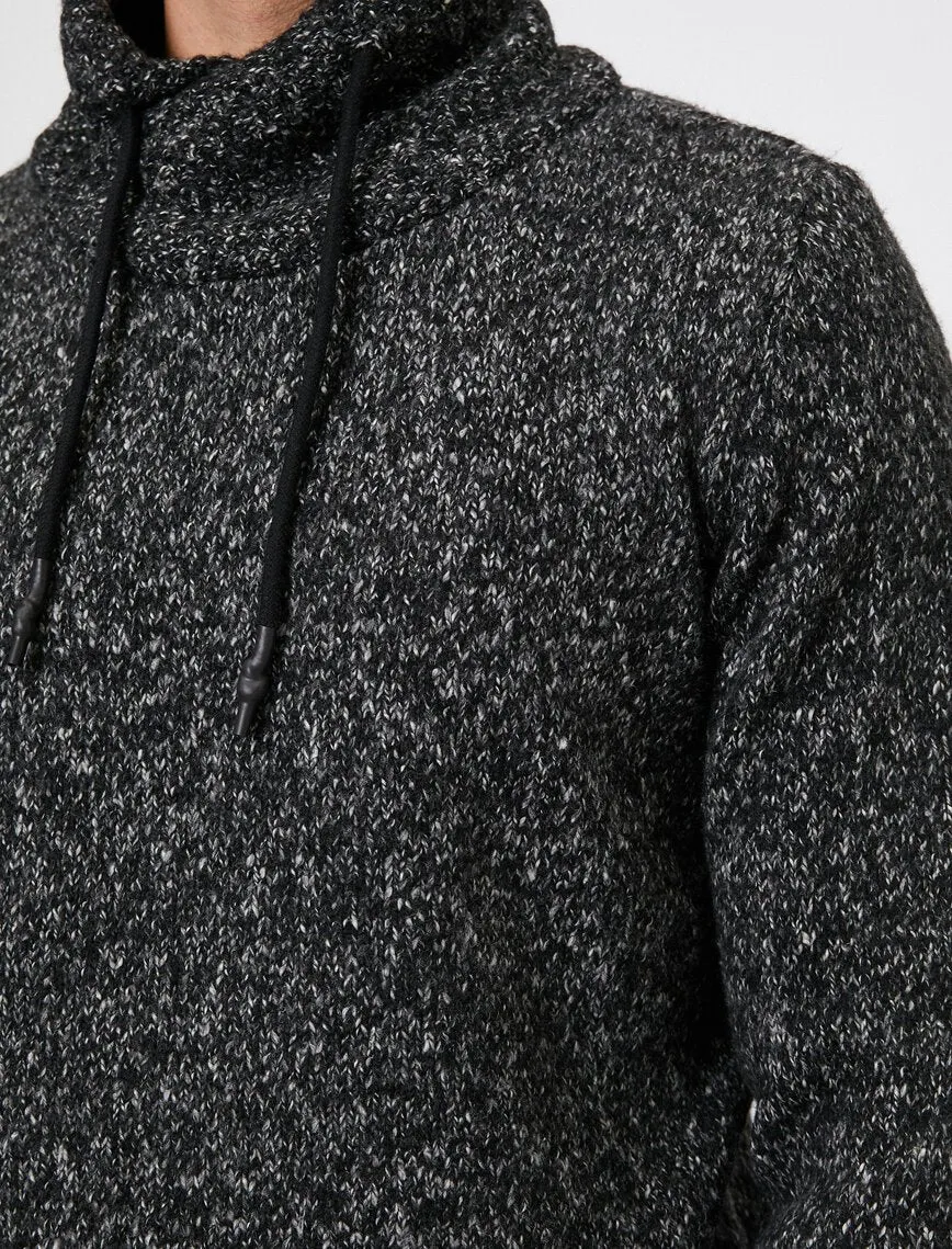 17385 Anthracite Knitted Jumper