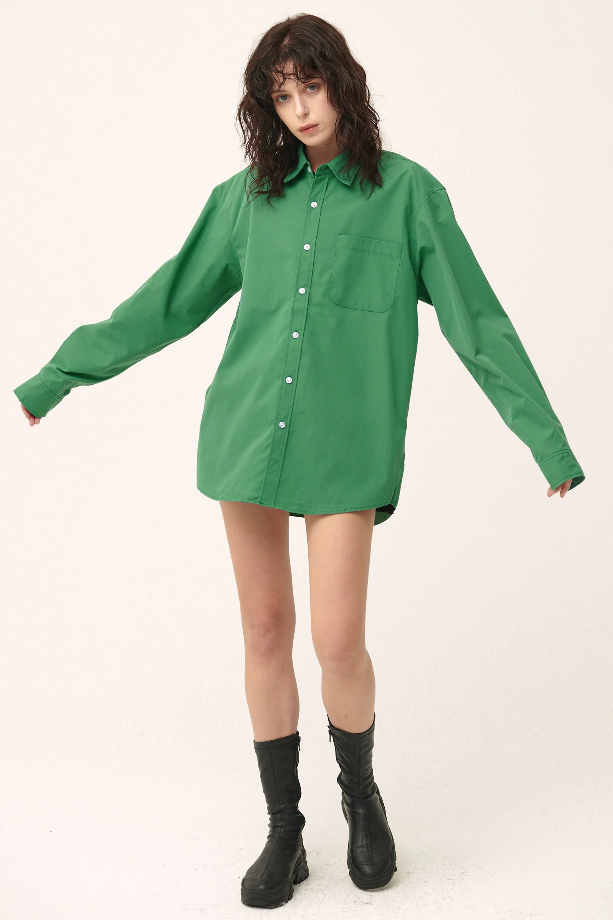 Arden Oversized Shirt (15colors)