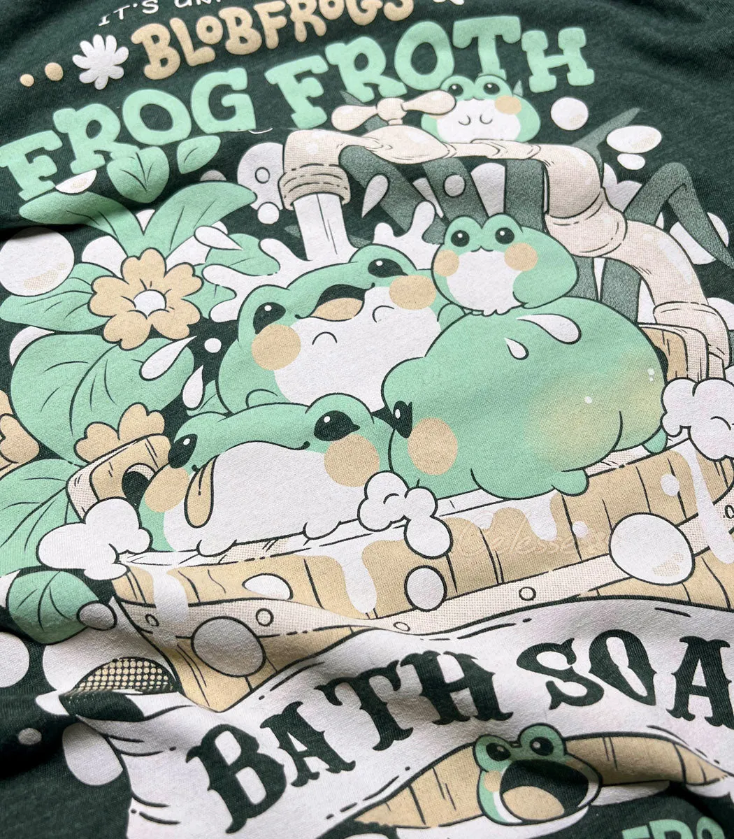 Blobfrogs Frog Froth Bath Soap Shirt