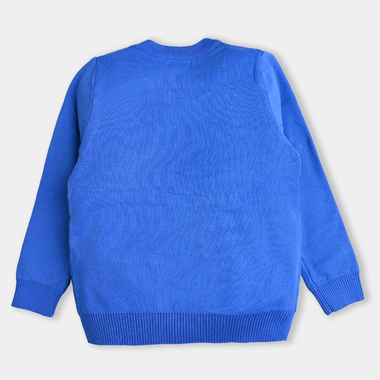 Boys Knitted Sweater Bear -Blue