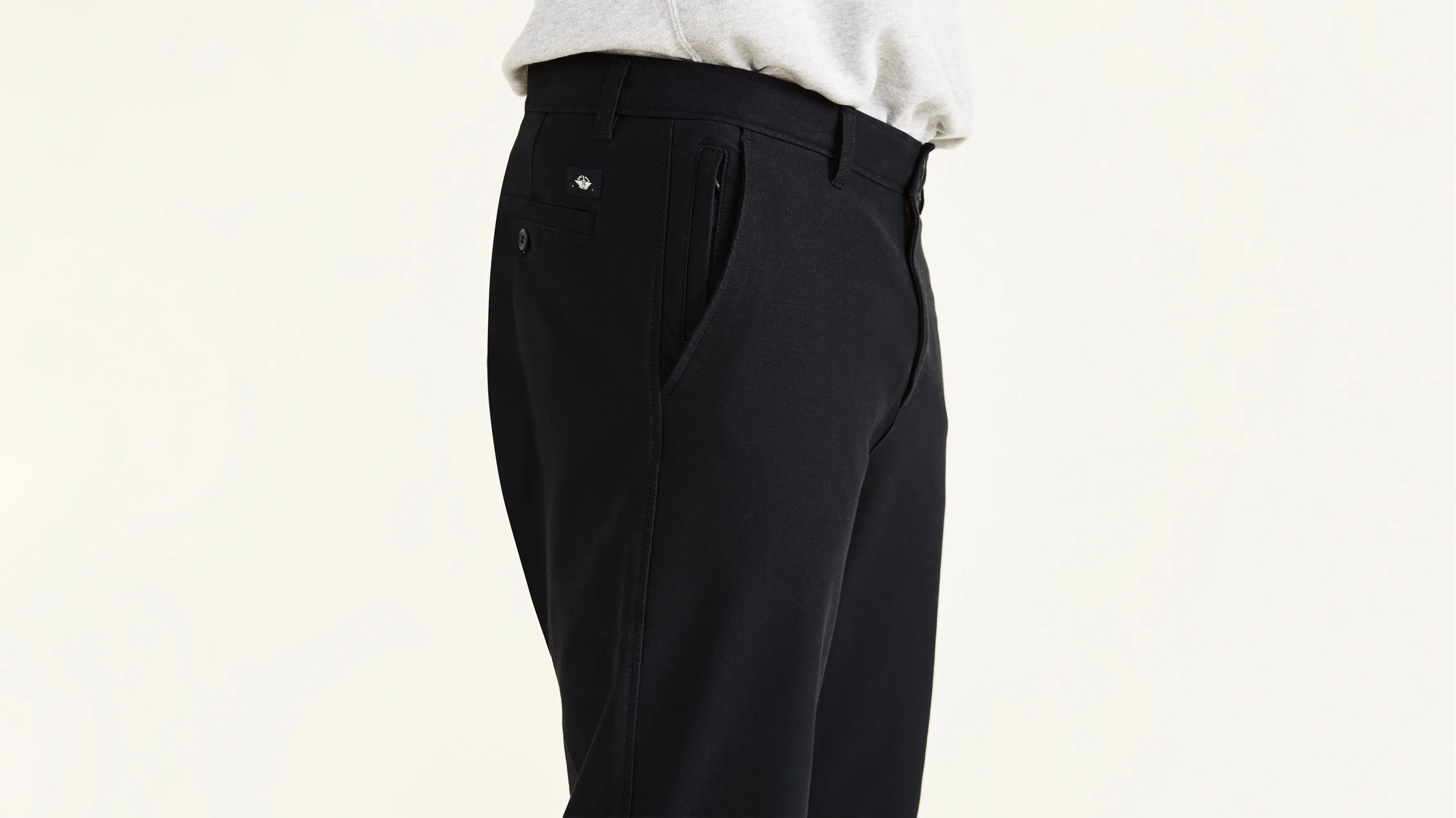 Comfort Knit Chinos, Straight Fit