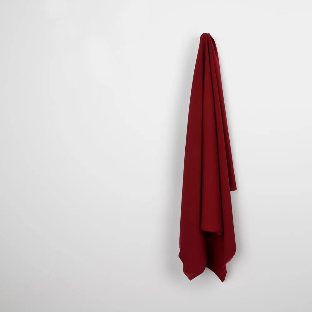 Crepe De Chine - Maroon