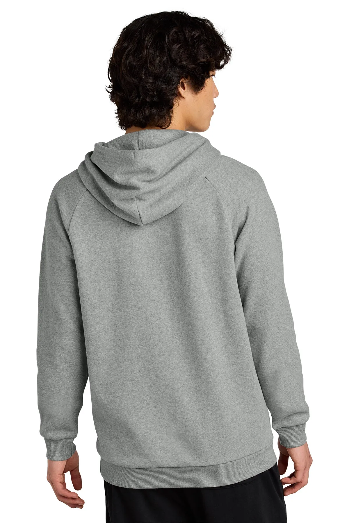 District Cloud Fleece Custom Hoodies, Heathered Steel