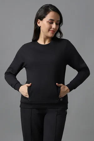 Essential Fleece Sweatshirt - Black