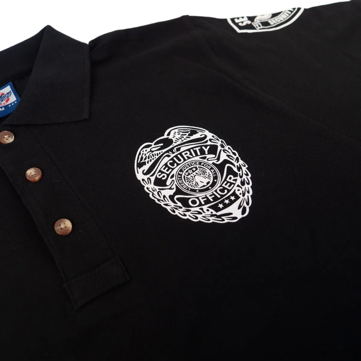 First Class Security Badge Polo Shirt