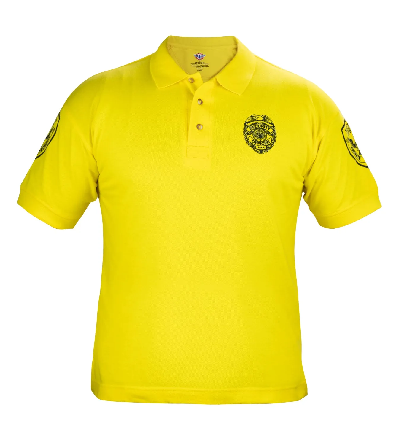 First Class Security Badge Polo Shirt