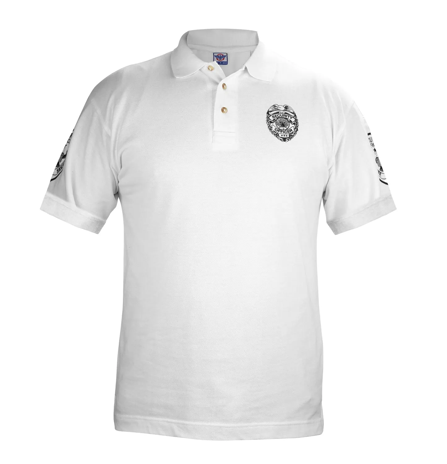 First Class Security Badge Polo Shirt