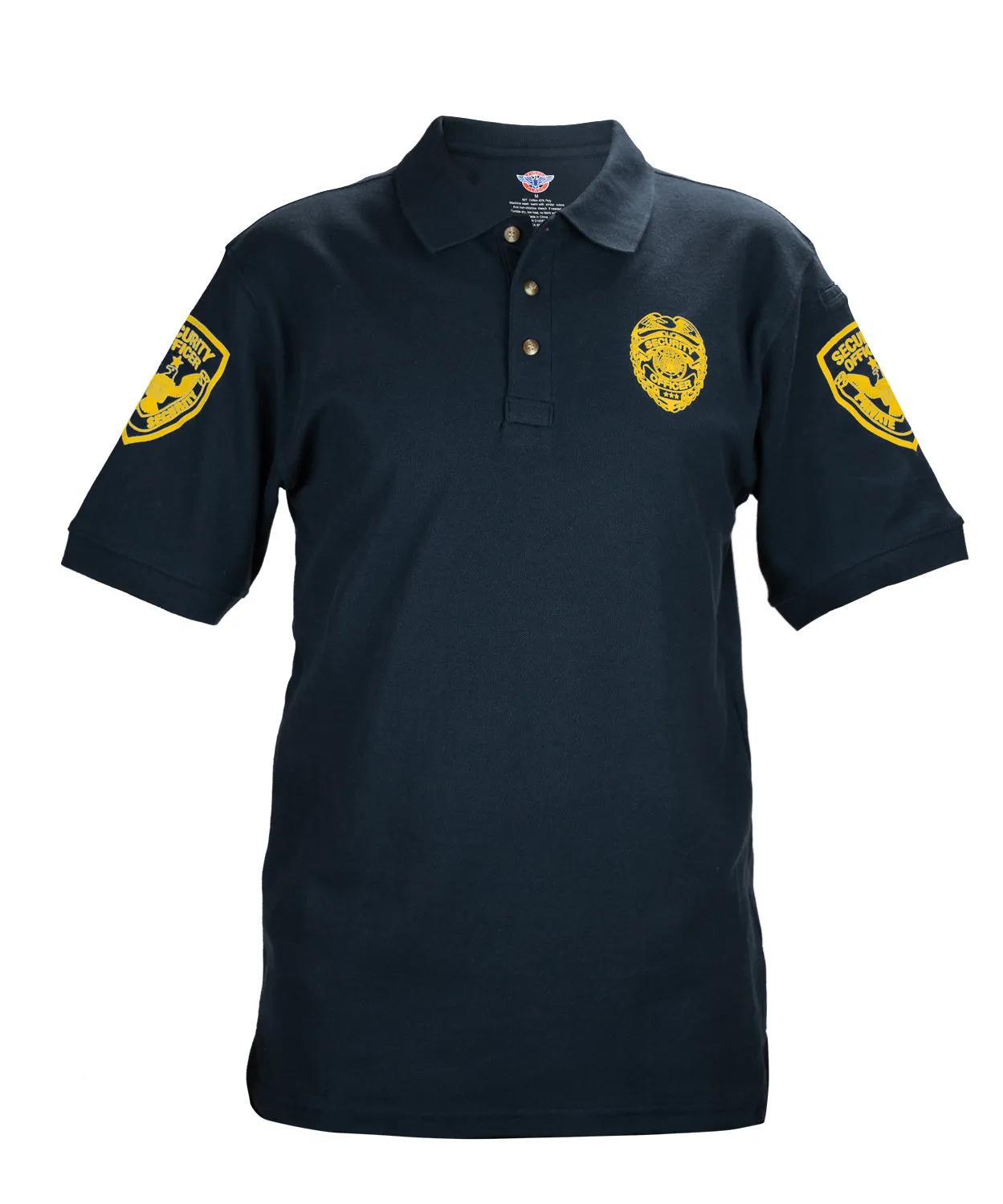 First Class Security Badge Polo Shirt