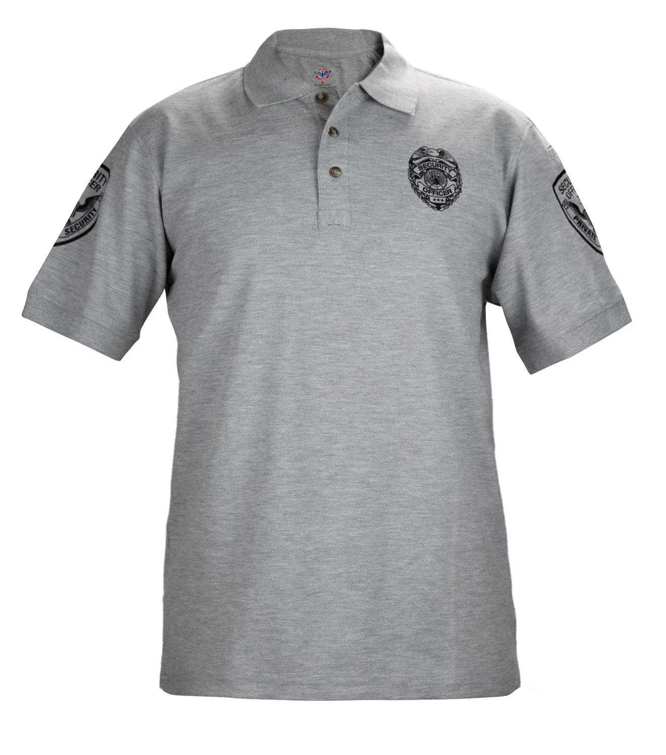 First Class Security Badge Polo Shirt