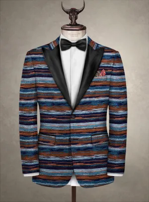 Italian Silk Elvero Tuxedo Jacket