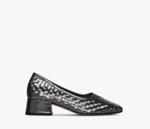 JAYLA WOVEN BALLET HEEL