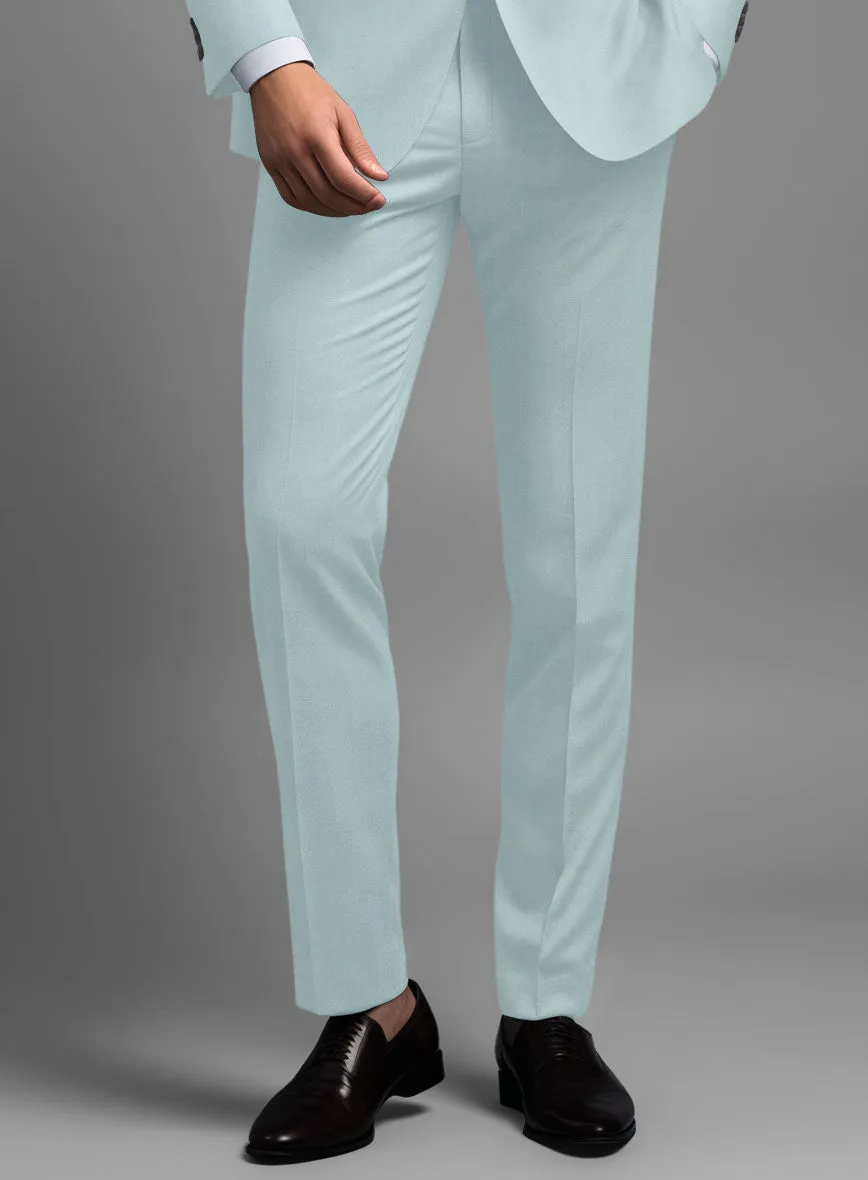 Marco Stretch Light Blue Wool Pants