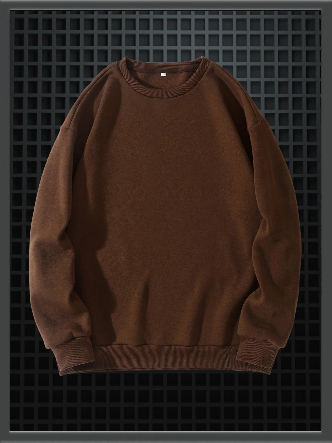 Men's Casual Autumn Round Neck Pullover Sweatshirt