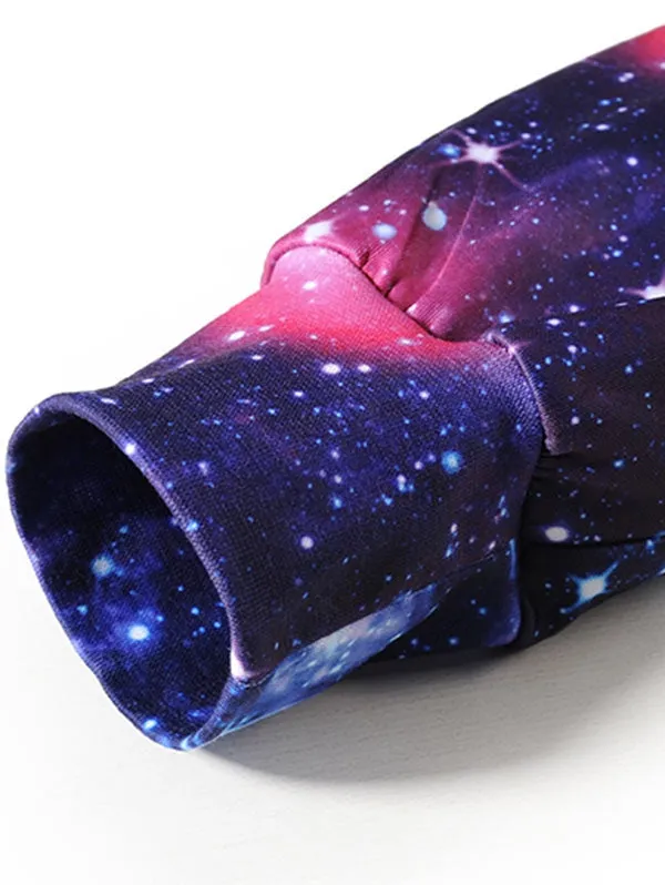 Men's Colormix Galaxy Kangaroo Pocket Hoodie