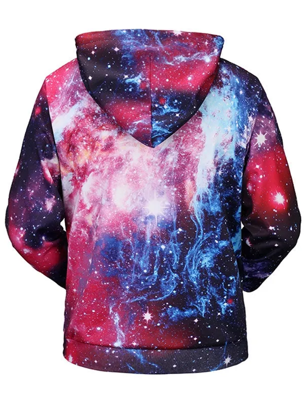 Men's Colormix Galaxy Kangaroo Pocket Hoodie