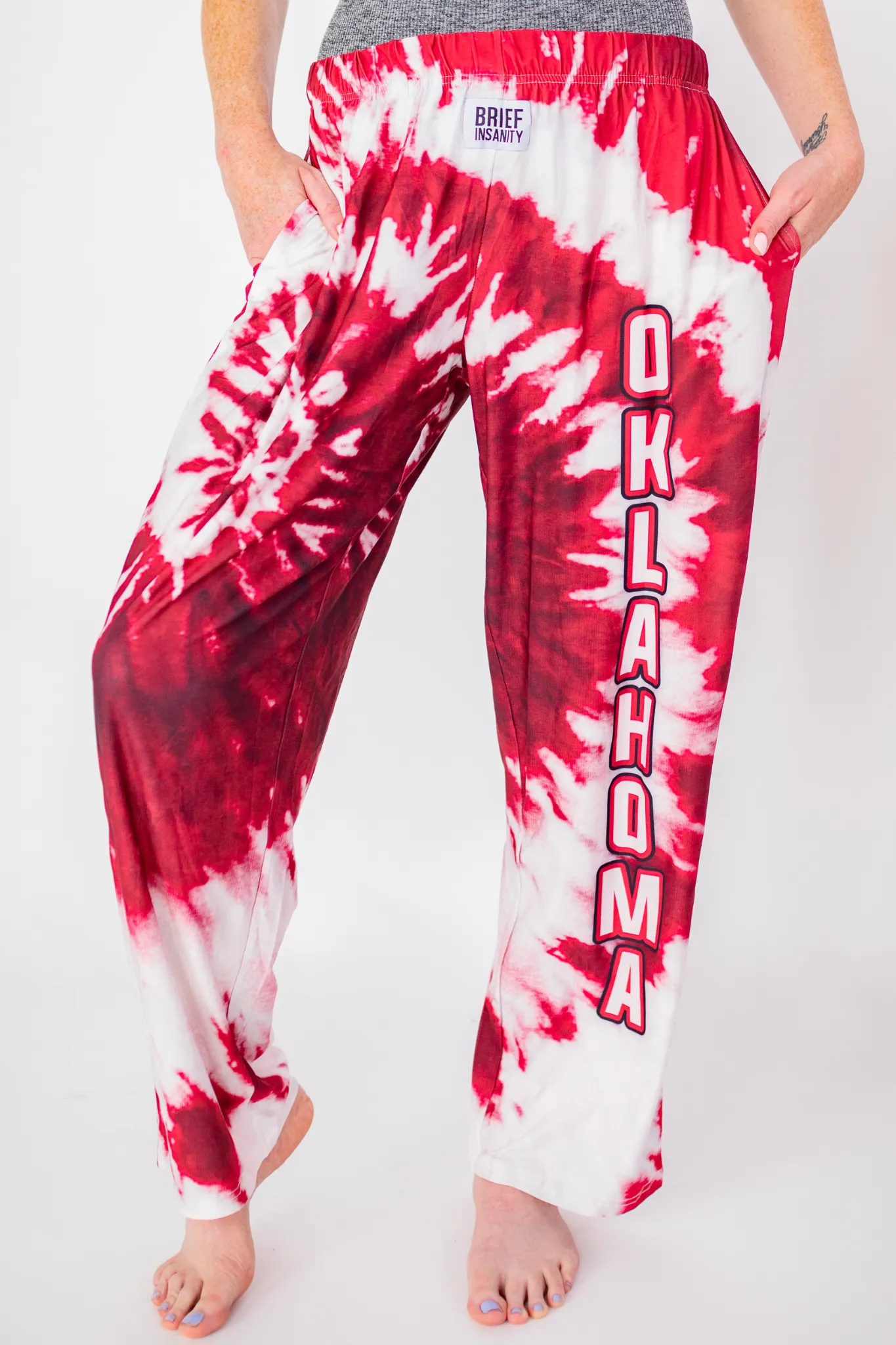 Oklahoma Tie Dye Lounge Pants