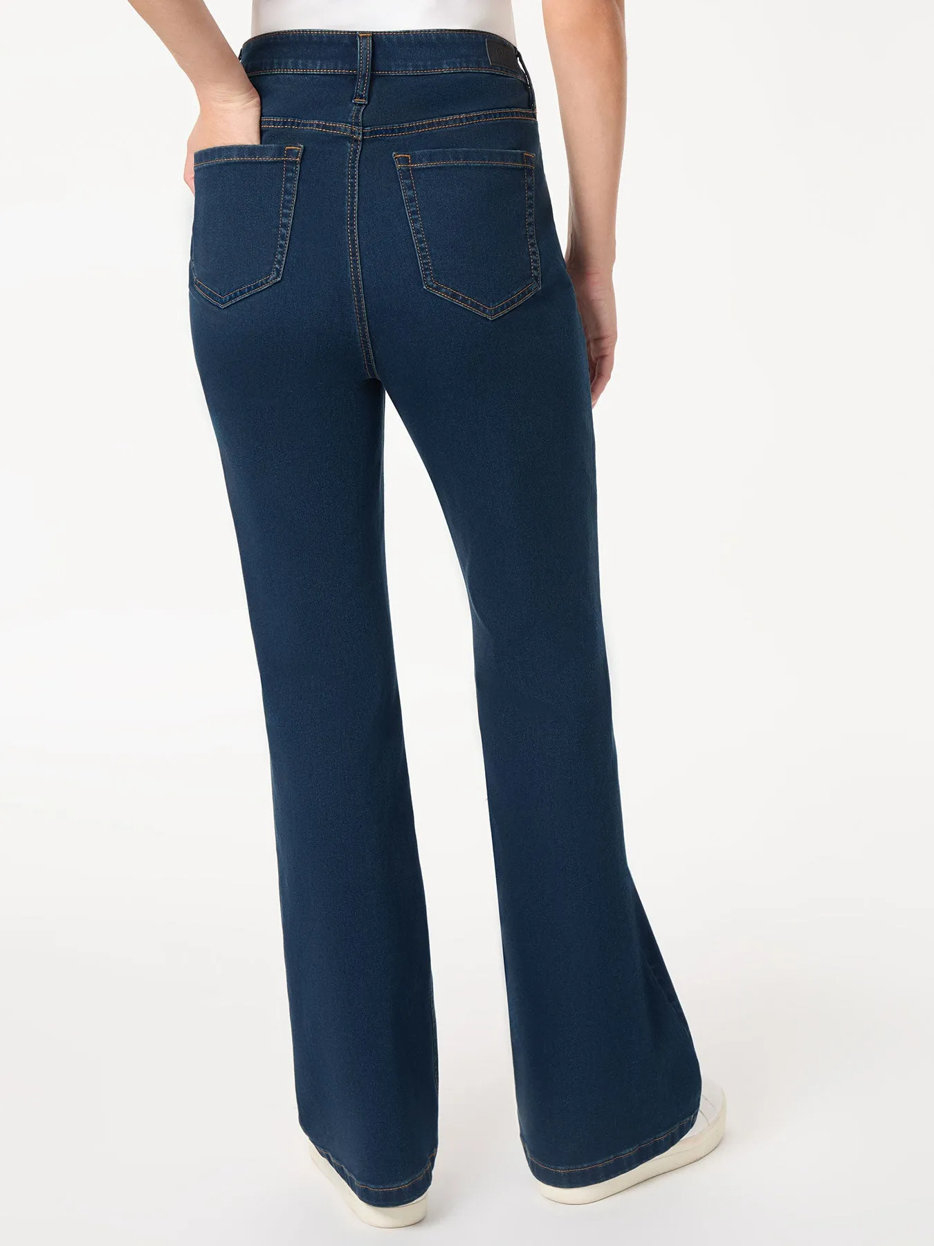 Plus Lexington High Rise Flare Jeans, West Point Wash