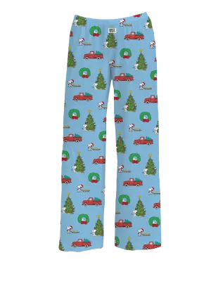 Snoopy Holiday Truck Christmas Pajama Pants