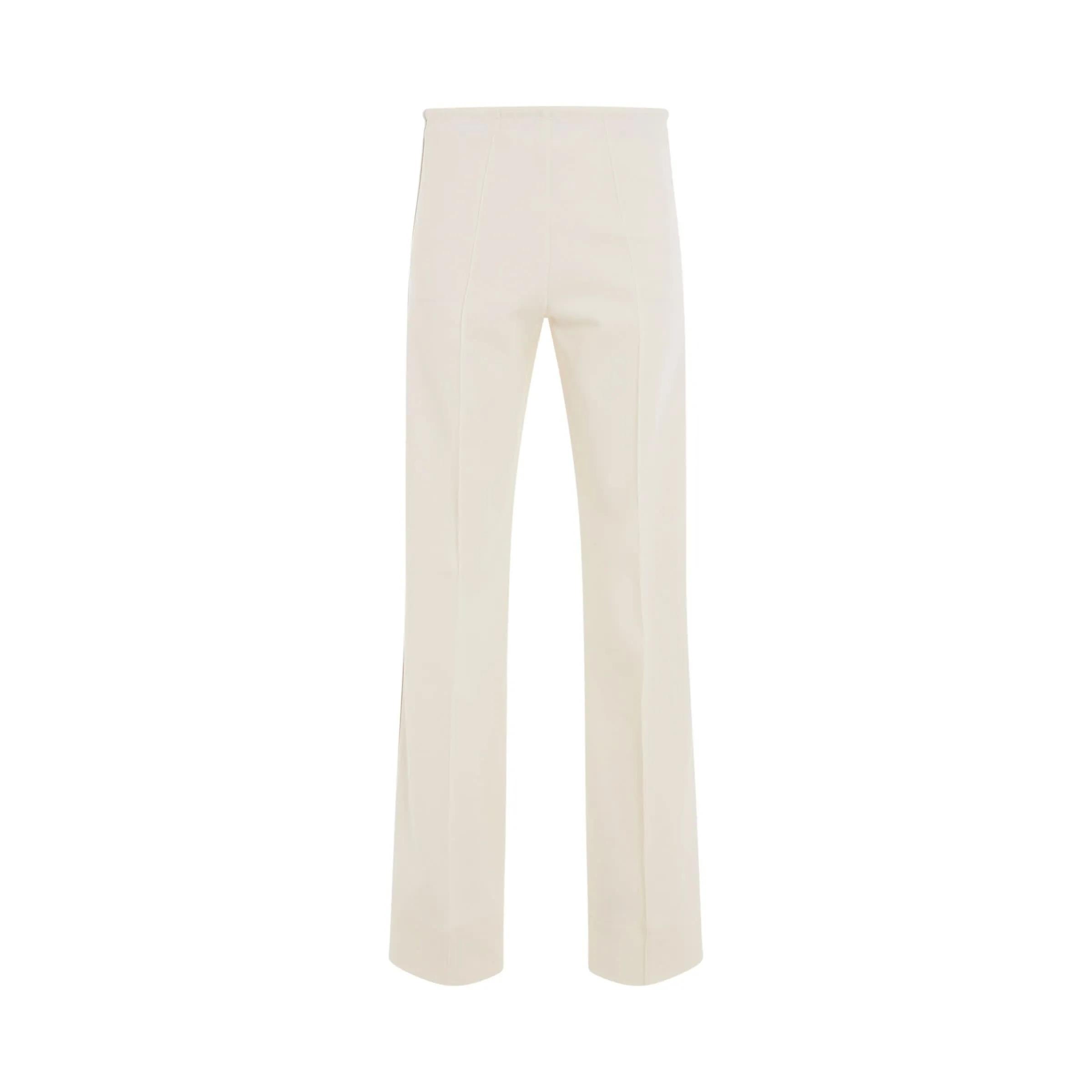 Suit Track Loose Fit Pants in Off White