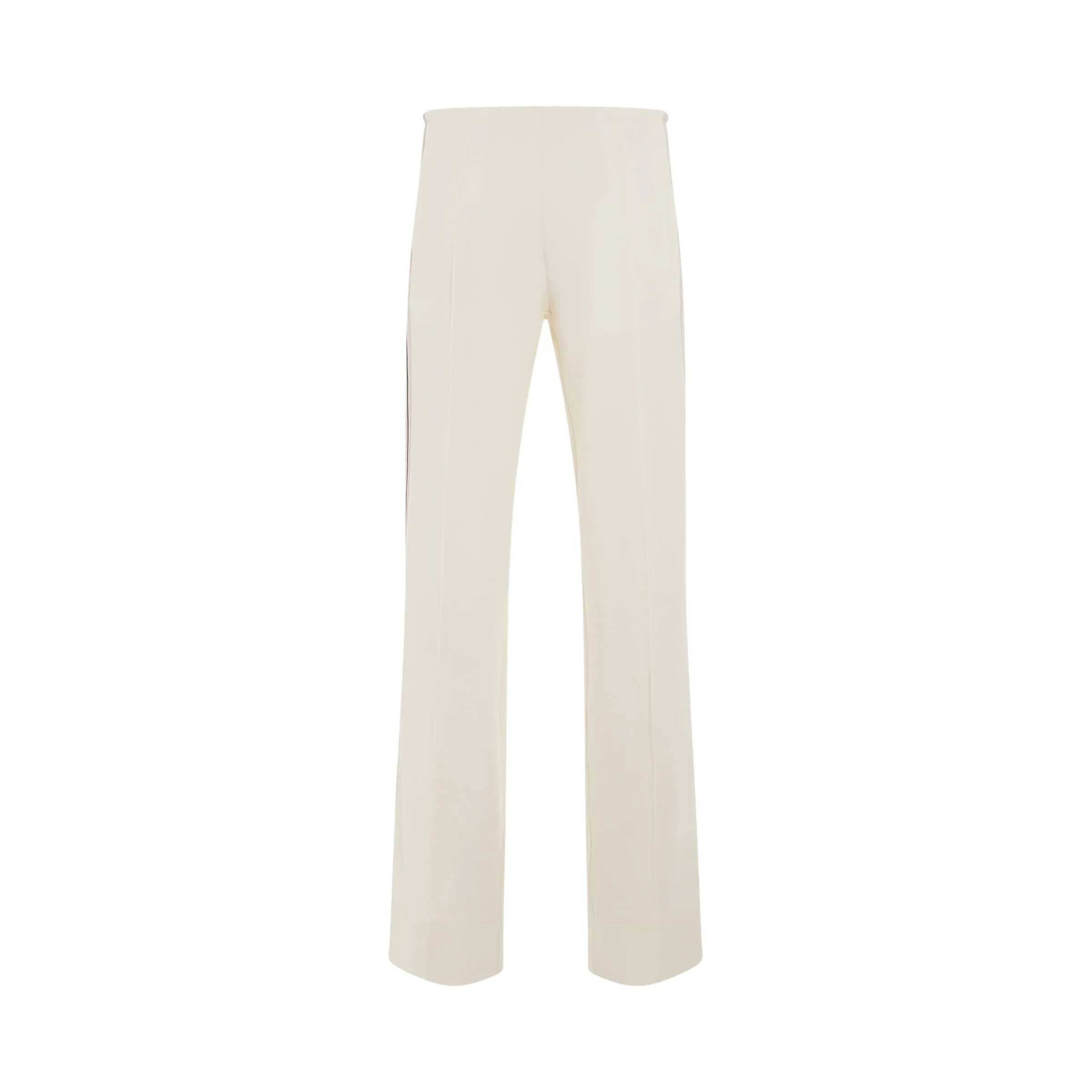 Suit Track Loose Fit Pants in Off White