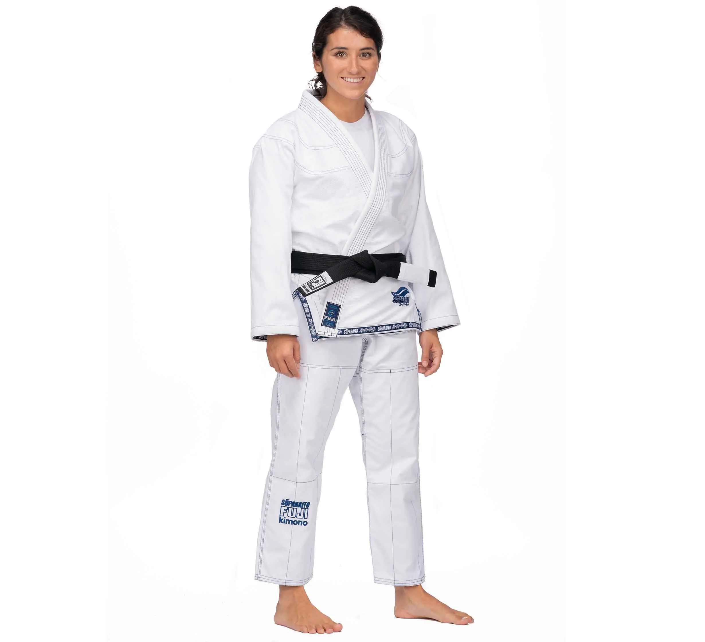 Suparaito BJJ Gi (Unisex Size) White