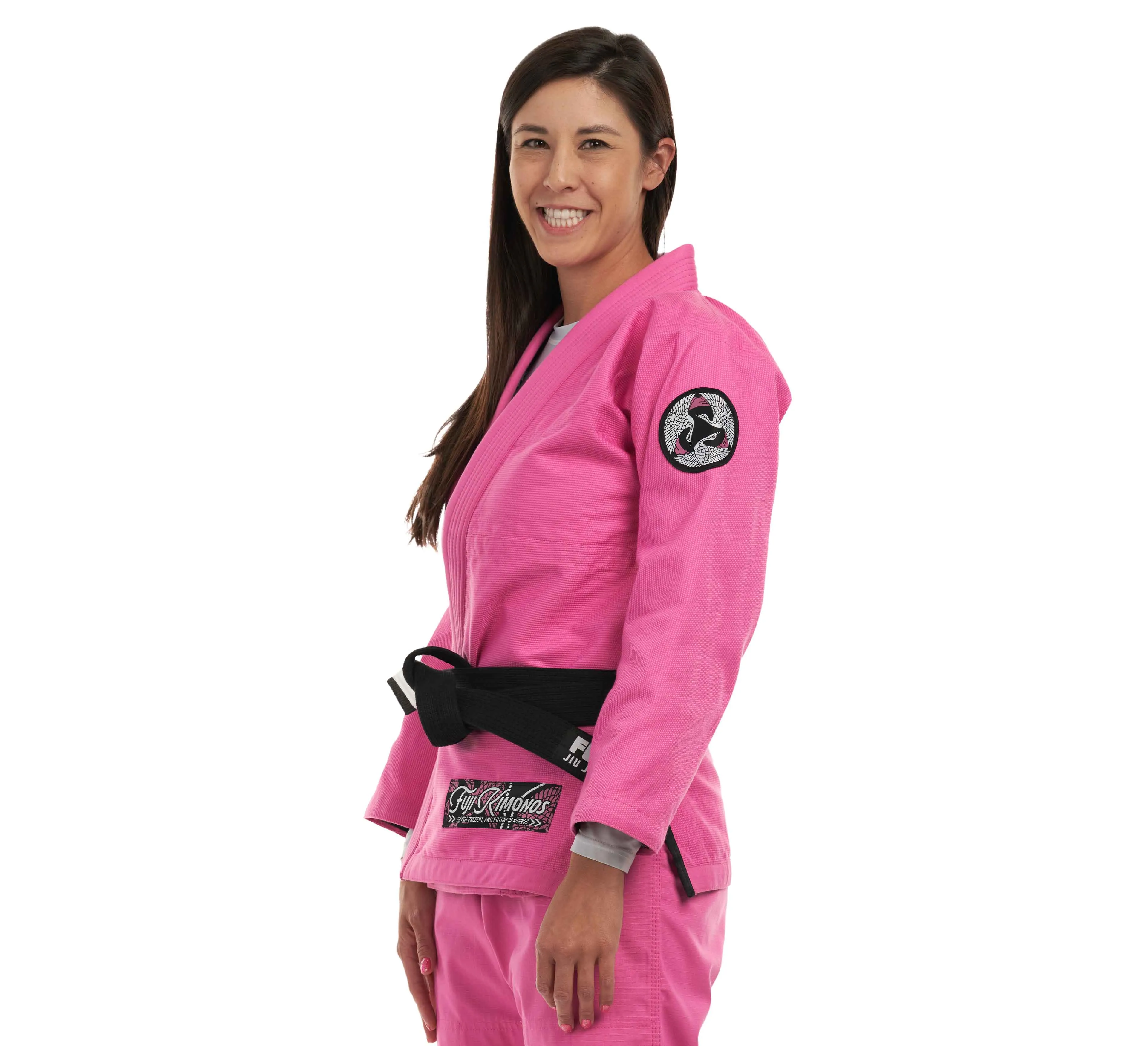 Suparaito Womens BJJ Gi Crane Edition Pink