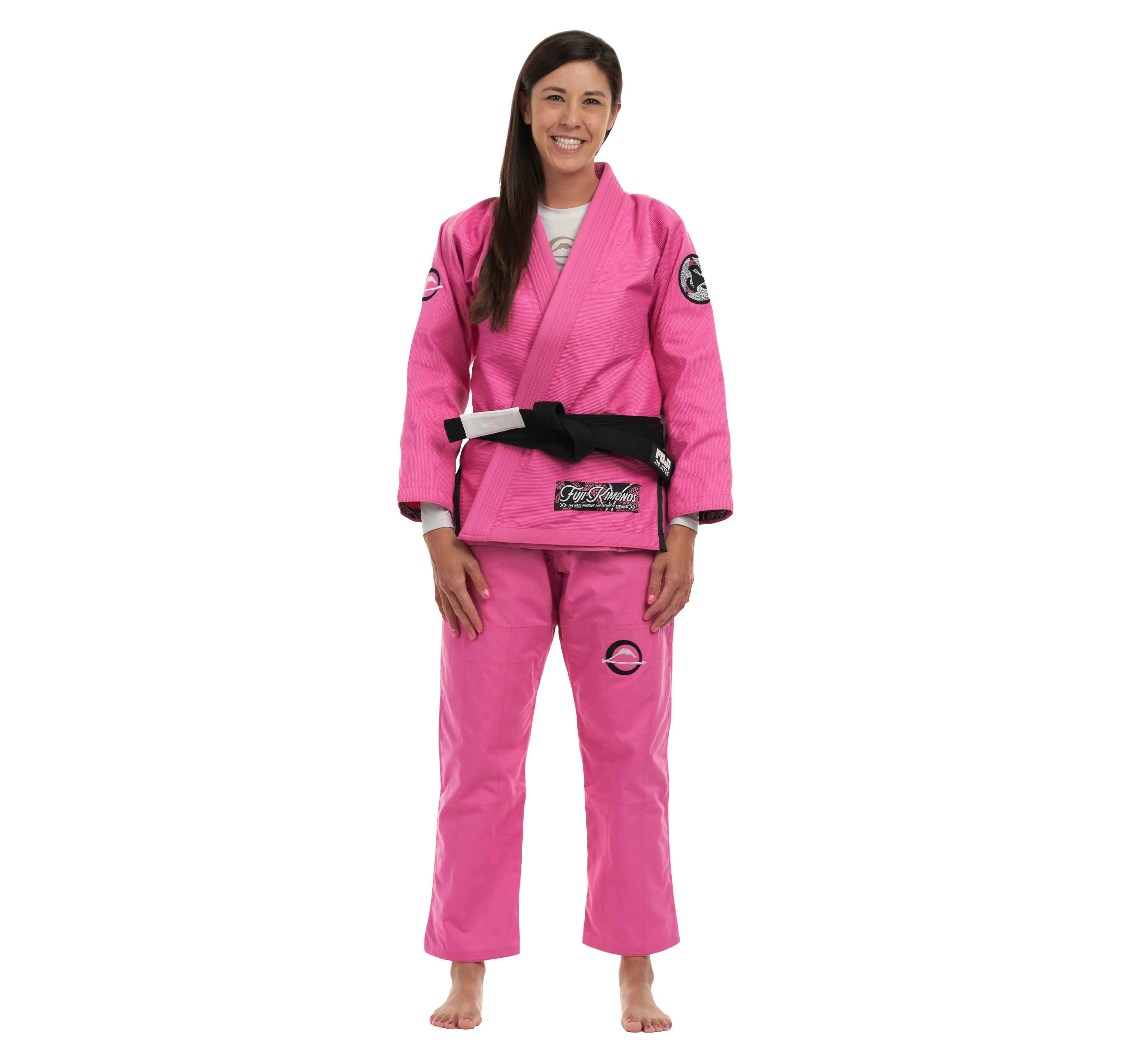 Suparaito Womens BJJ Gi Crane Edition Pink