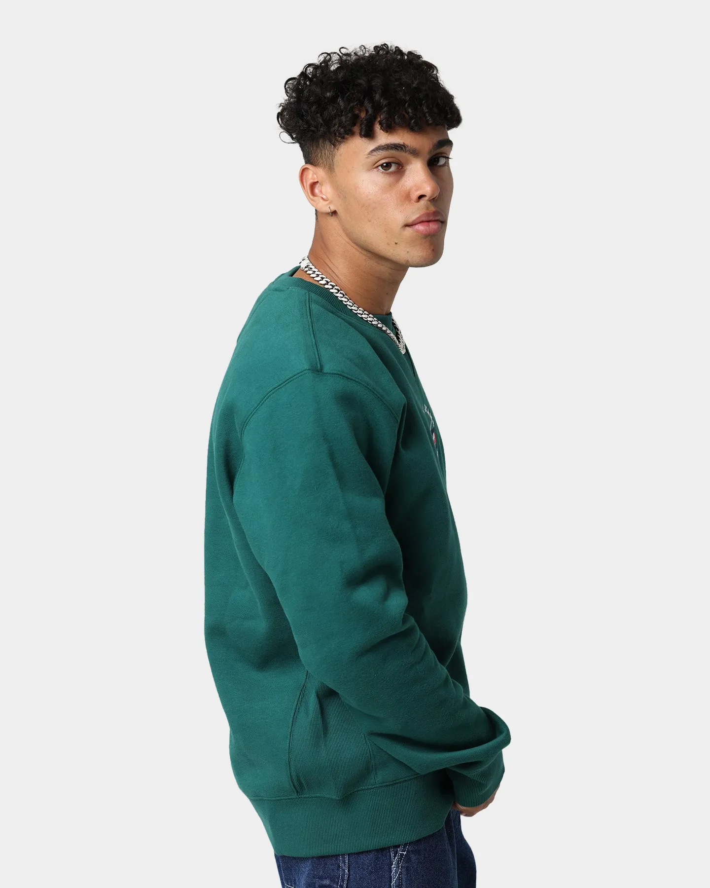 Tommy Jeans TJM Timeless Tommy 2 Crewneck Rural Green