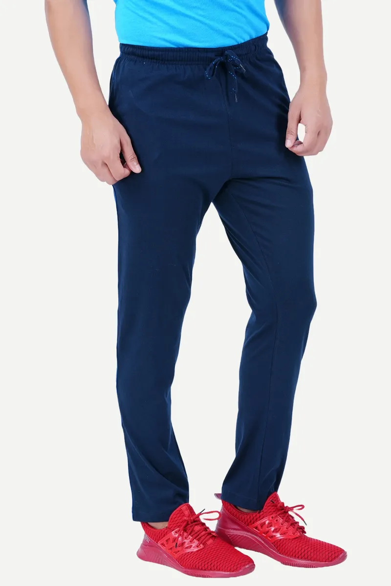 Track Pants - Navy Jogging bottoms For Mens | Ariser