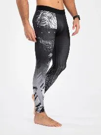 Venum-05079-108 Gorilla Jungle SPATS MEN COMPRESSSION TIGHTS PANTS M Black White