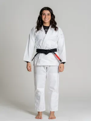 Womens Suparaito BJJ Gi Whiteout