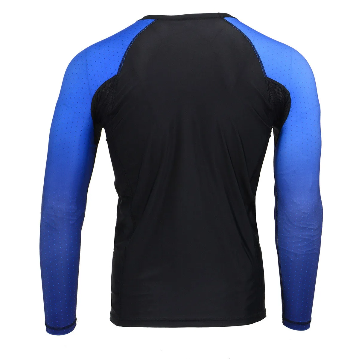 X-Fitness XFM7000 Men's Black and Brown Long Sleeve Compression Rash